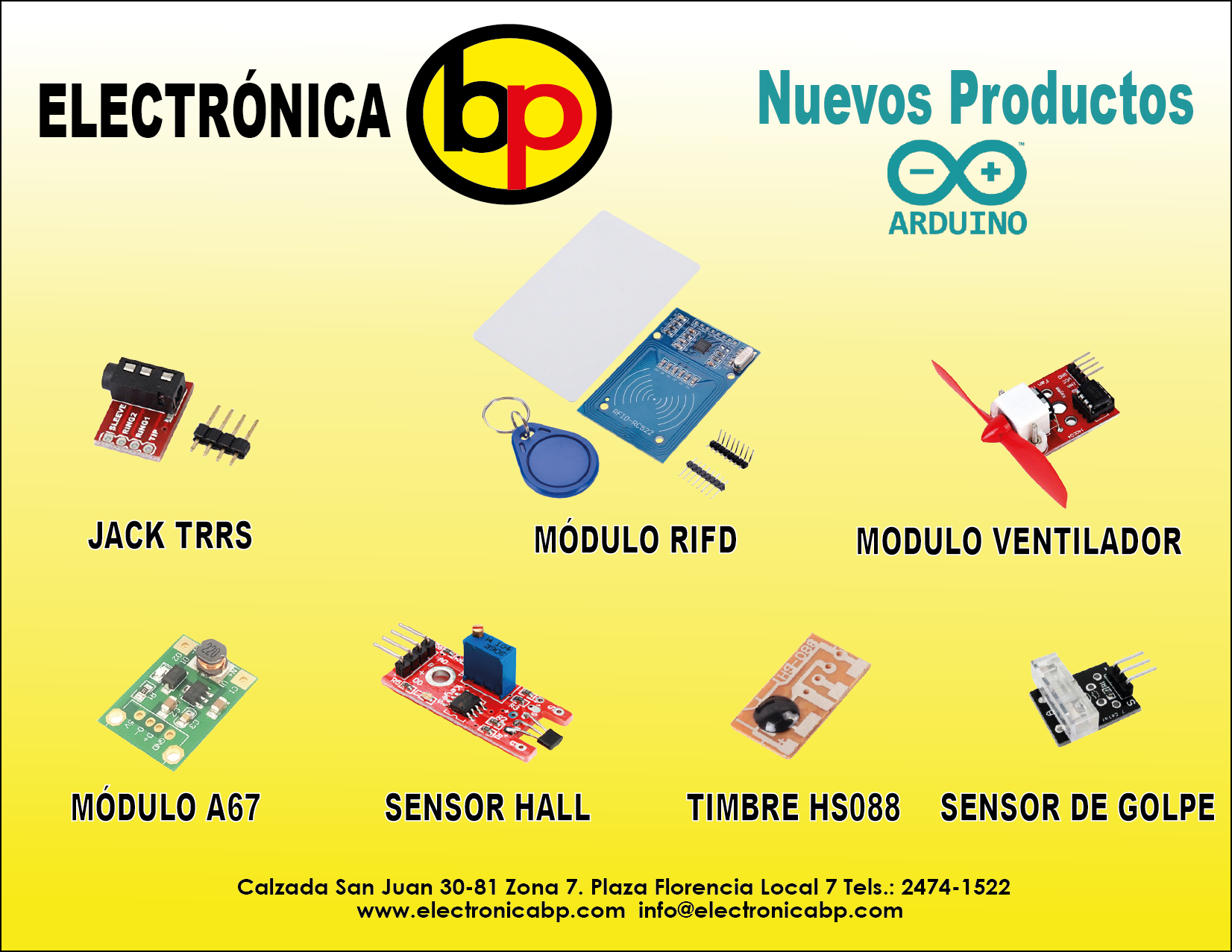 Productos Arduino