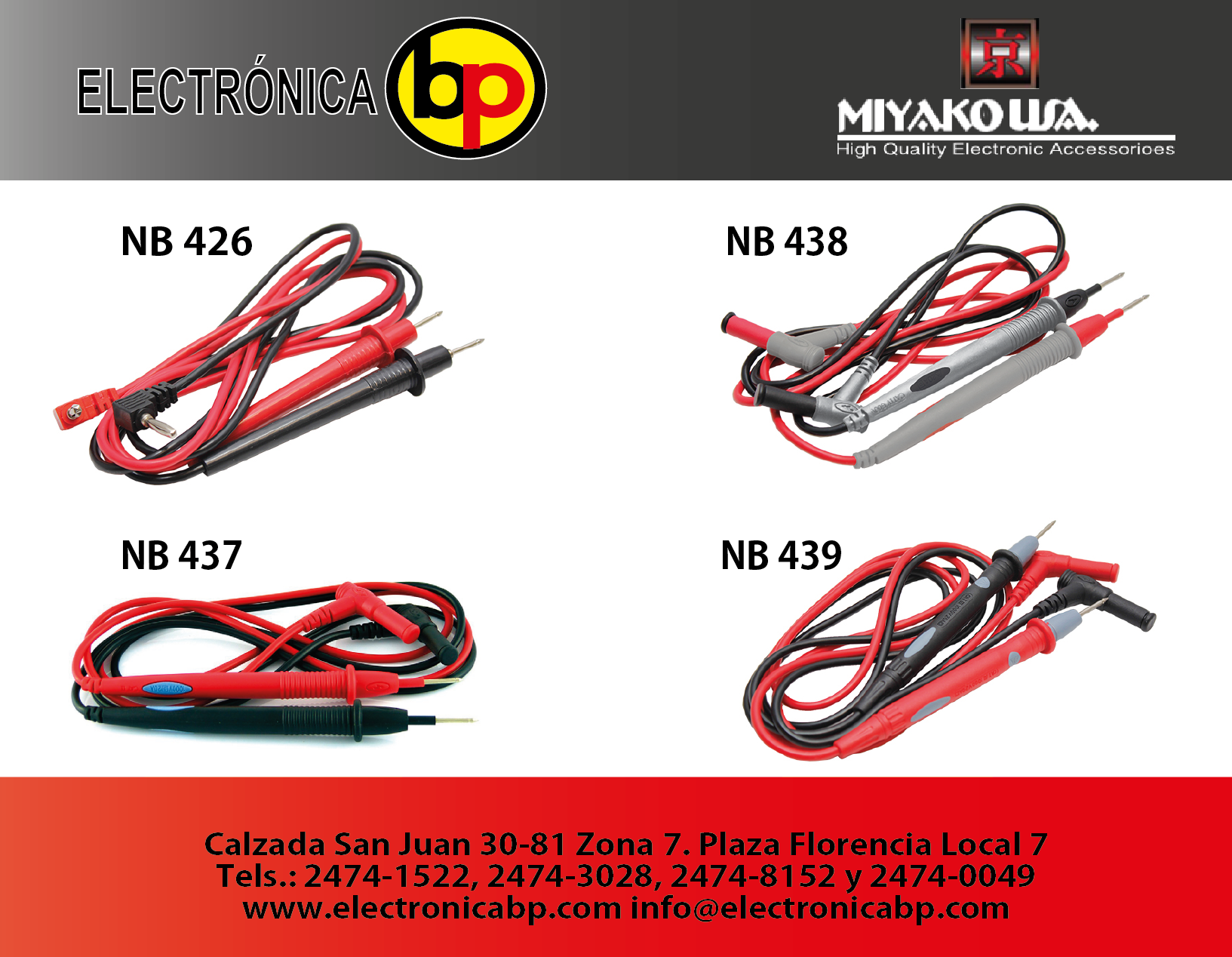 Puntas de Tester MIYAKO