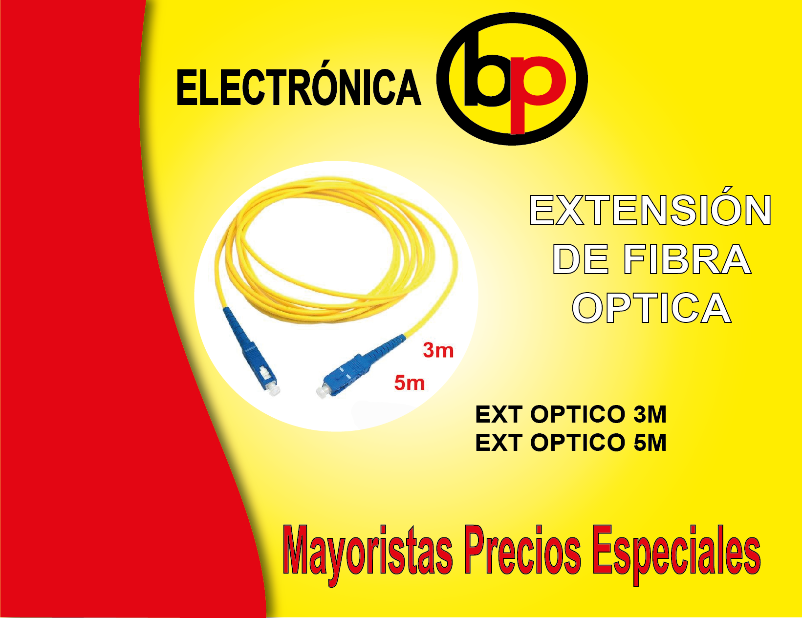 EXT OPTICO 5M
