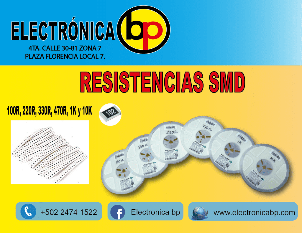 RESISTENCIAS SMD Inicio Electrónica BP