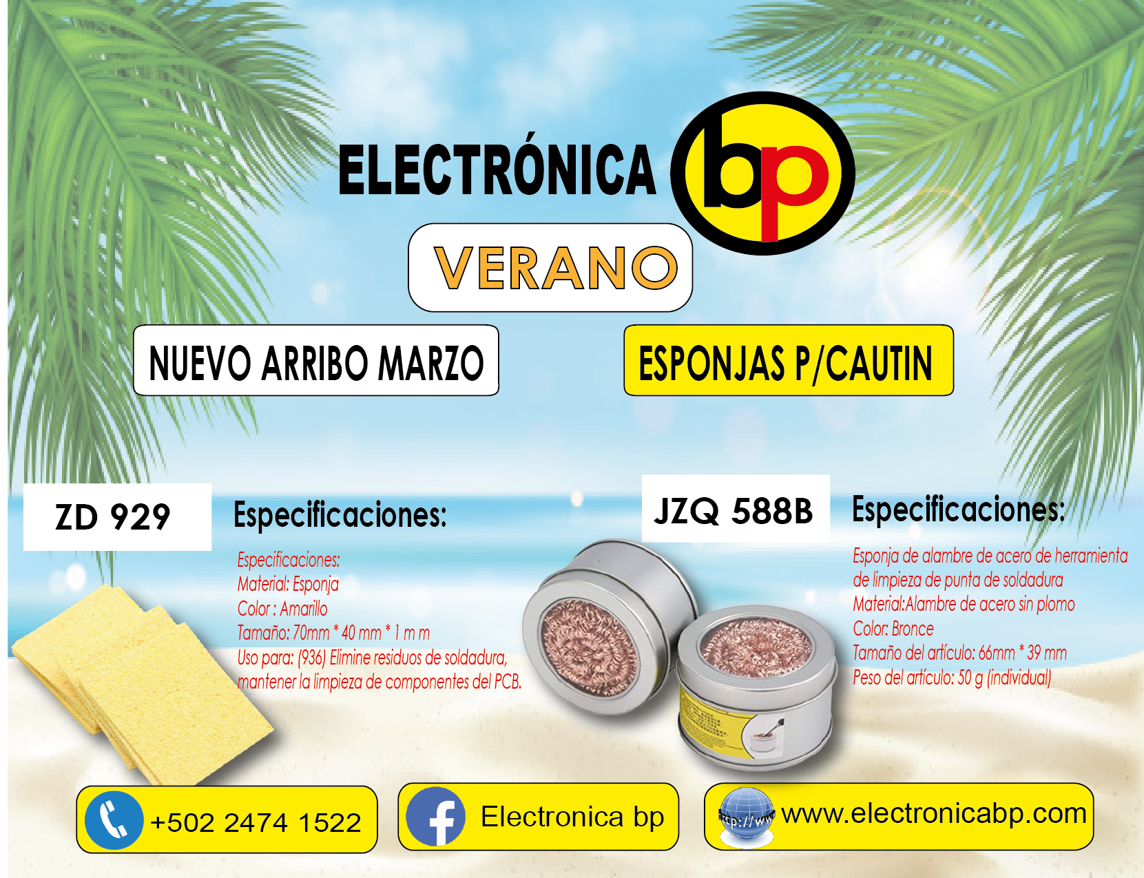 ESPONJAS PARA CAUTÍN