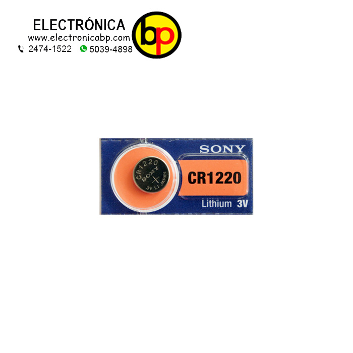 Batería GP de Litio CR1220 3V - Guatemala