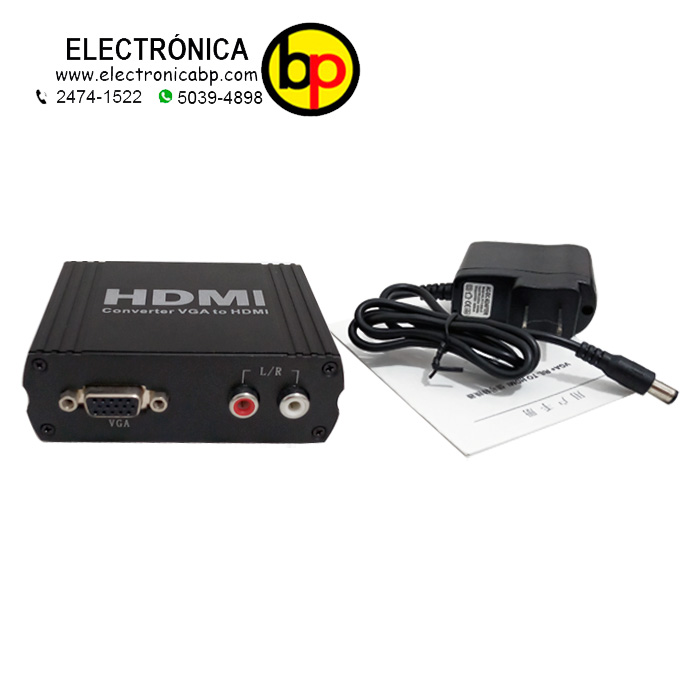 CONVERTIDOR VGA HDMI – Inicio – Electrónica BP