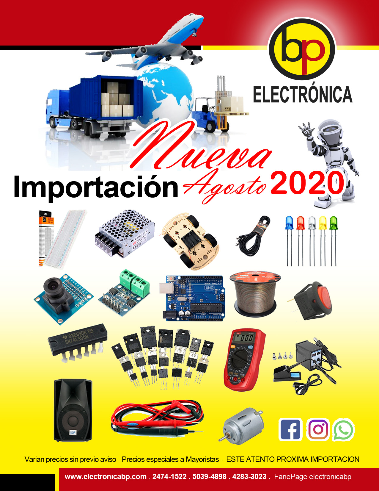 NUEVA IMPORTACIÓN DE AGOSTO