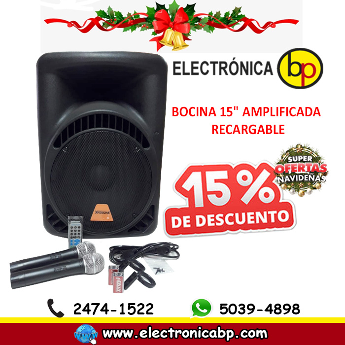 BOCINA RECARGABLE