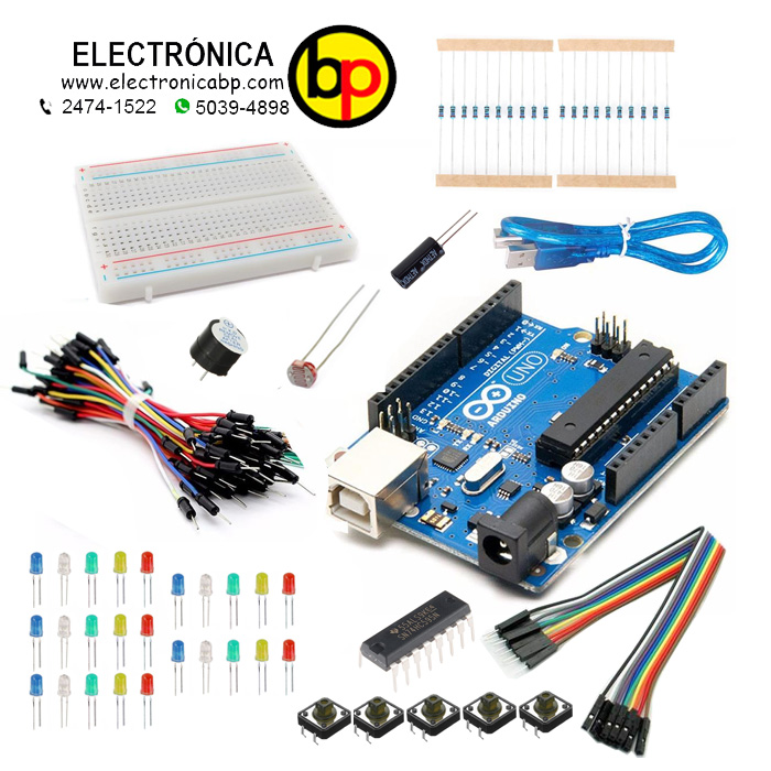 KIT ARDUINO – Inicio – Electrónica BP