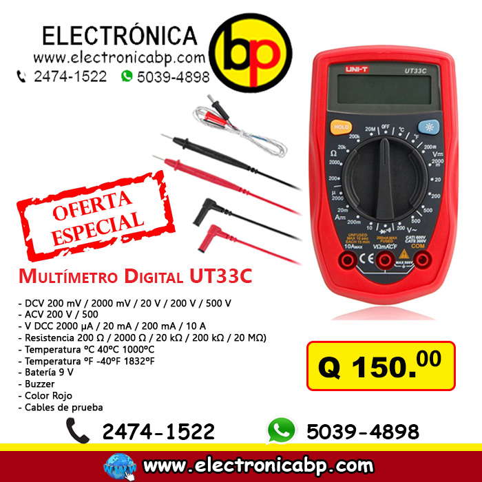 MULTIMETRO DIGITAL