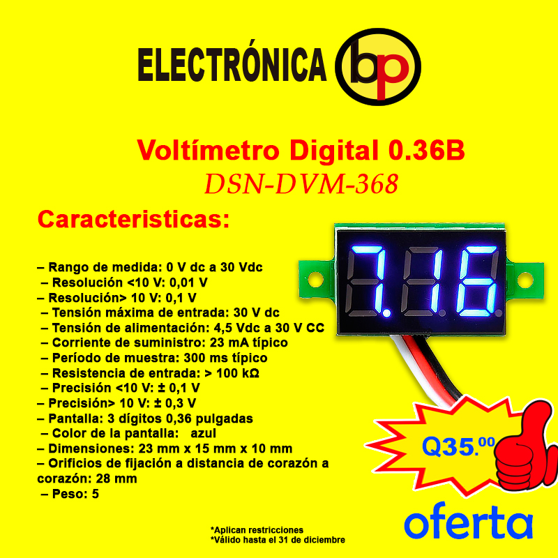 Voltímetro digital