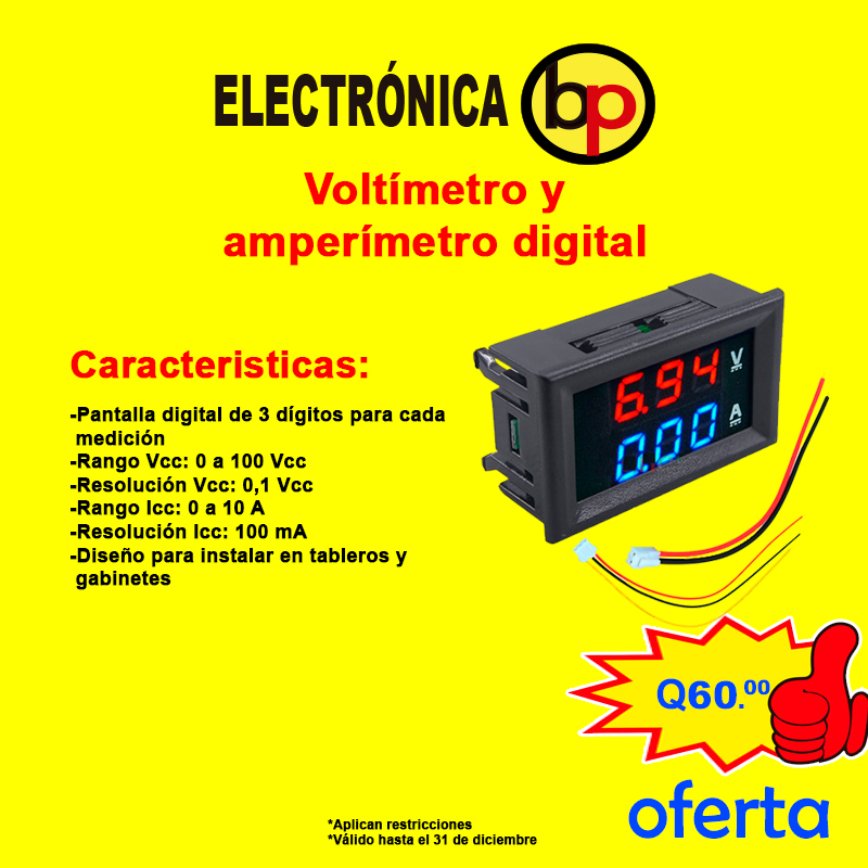 Voltímetro Amperímetro