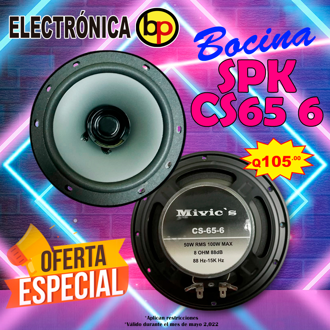 Bocina 6.5″