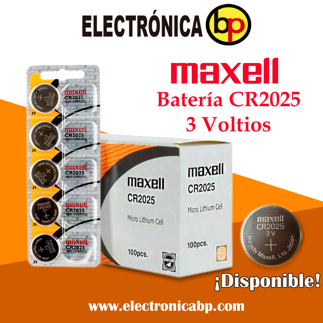 Batería CR2025 3V